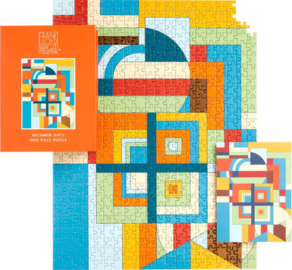 Puzzle Frank Lloyd Wright December Gifts (500 piezas)
