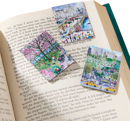 Marcapáginas Michael Storrings Walk in the Park. Set de 3