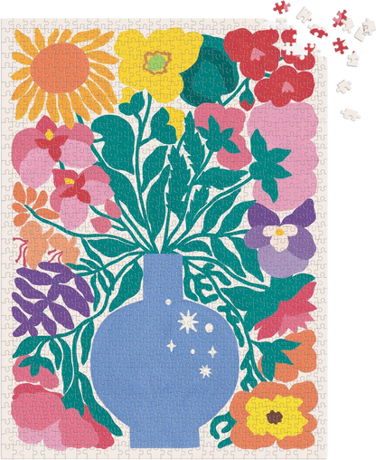 Puzzle Zodiac Flowers (1000 piezas)