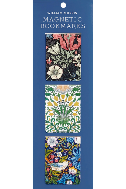 Marcapáginas William Morris. Set de 3