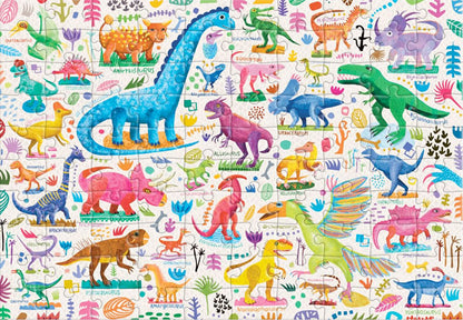 Puzzle Mighty Dinosaurs (100 piezas)