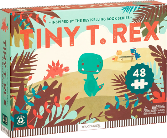 Puzzle Pequeño T. Rex (48 piezas)