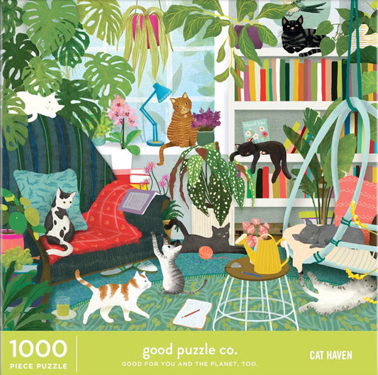 Puzzle Good Puzzle Co. Cat Haven (1000 piezas)
