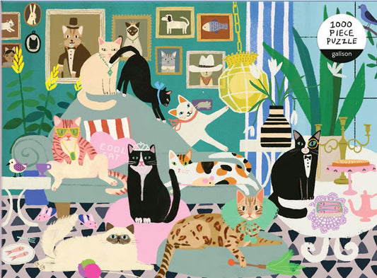 Puzzle Glamour Cats (1000 piezas)