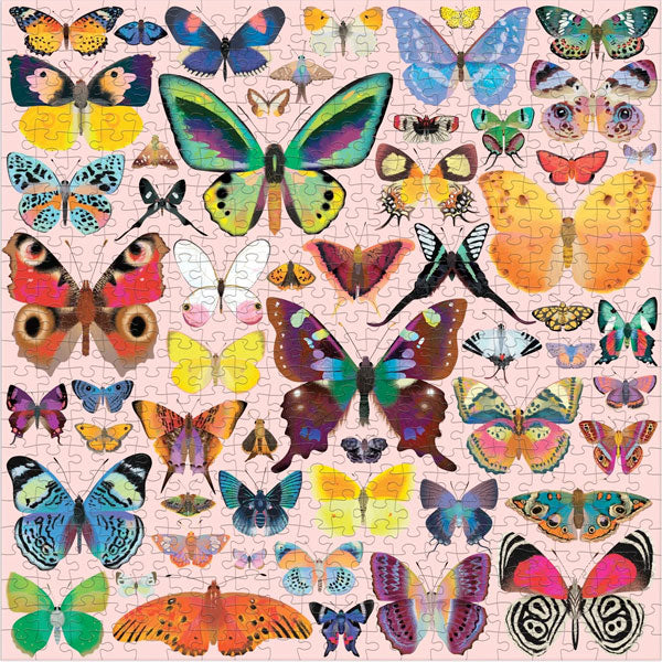 Puzzle Brilliant Butterflies (500 piezas)