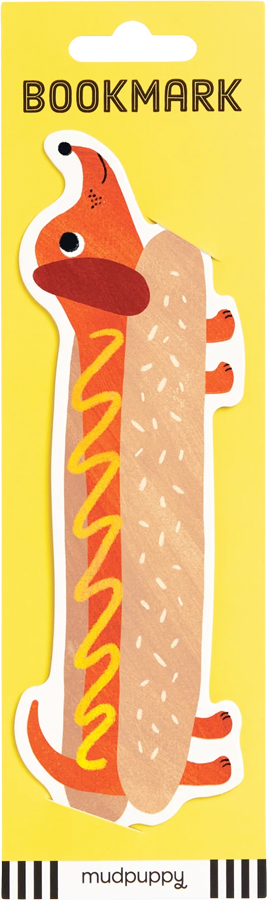 Marcapáginas Hot Dog. Set de 3
