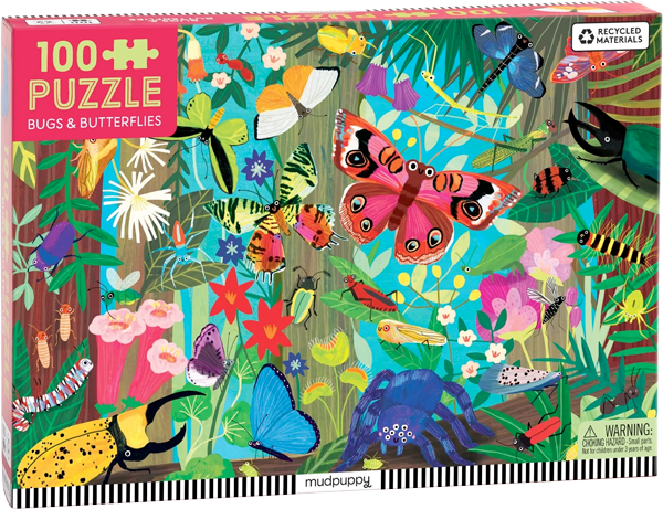 Puzzle Bichos & Mariposas (100 piezas)