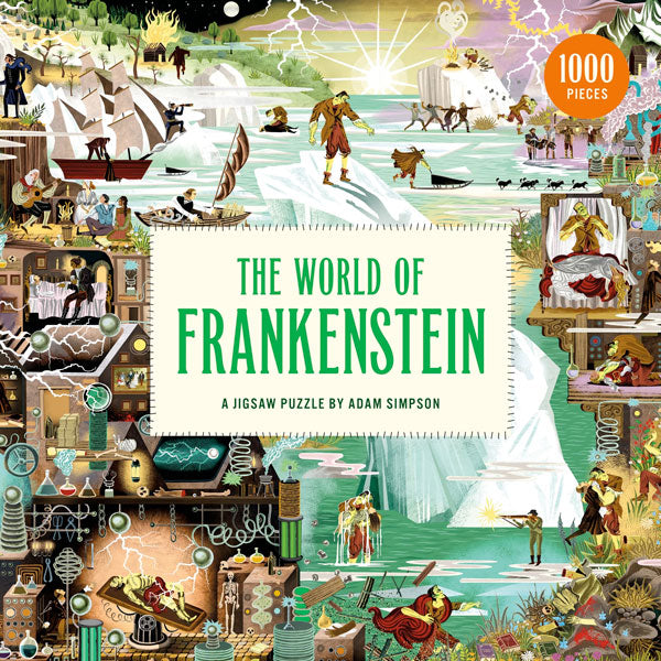 Puzzle The World of Frankenstein (1000 piezas)