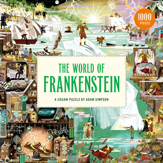 Puzzle The World of Frankenstein (1000 piezas)