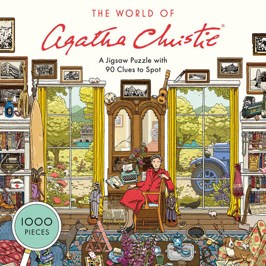 Puzzle The World of Agatha Christie (1000 piezas)
