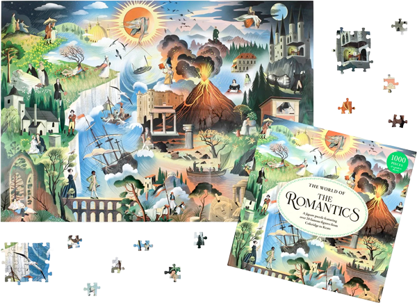 Puzzle The World of the Romantics (1000 piezas)