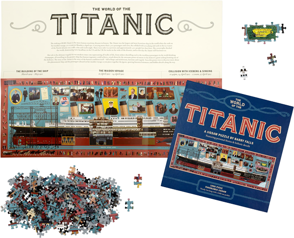 Puzzle The World of the Titanic (1000 piezas)