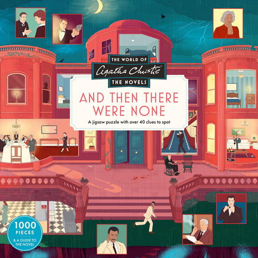 Puzzle The World of Agatha Christie: And Then There Were None (1000 piezas)