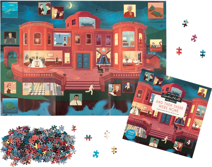 Puzzle The World of Agatha Christie: And Then There Were None (1000 piezas)