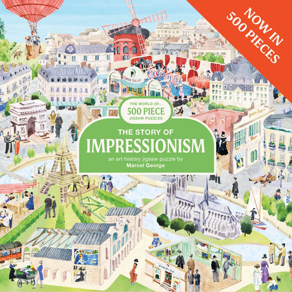 Puzzle The Story of Impressionism (500 piezas)