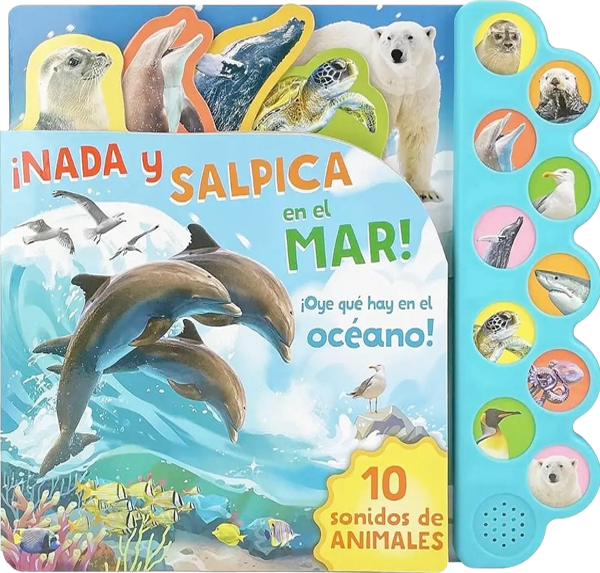 10 Sonidos del océano ¡Nada y salpica en el mar!