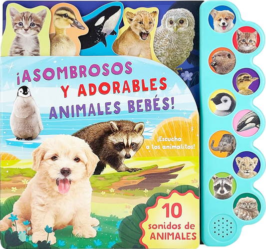 10 Sonidos de asombrosos y adorables animales bebés!