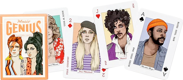 Naipes Genius Music