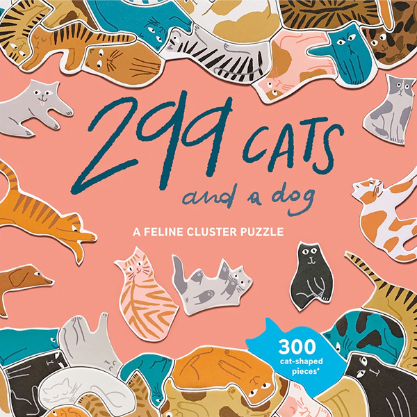 Puzzle 299 Cats (and a dog) (300 piezas)