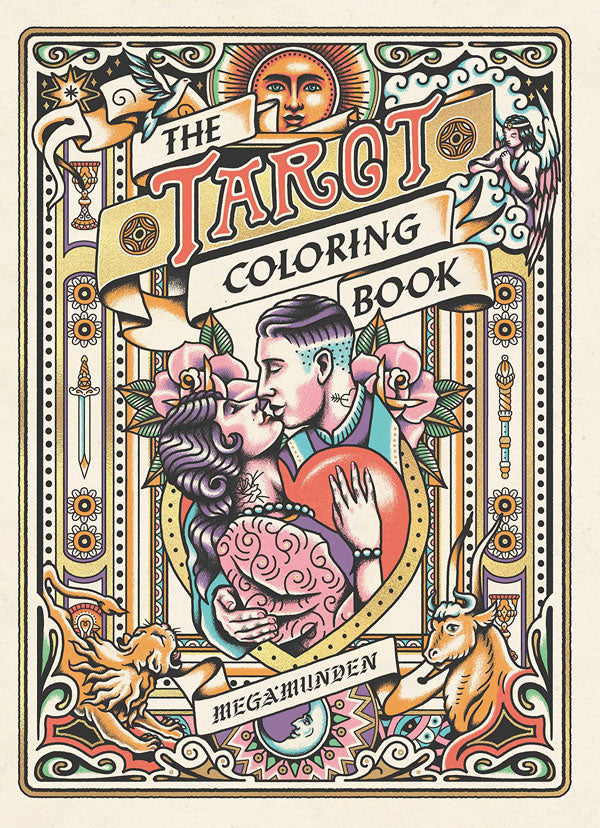 The tarot coloring book