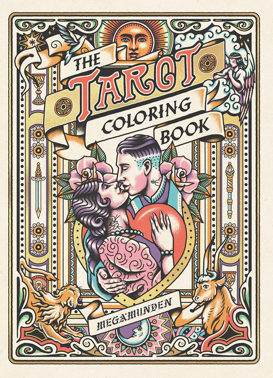 The tarot coloring book