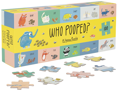 Puzzle Who Pooped? (100 piezas)