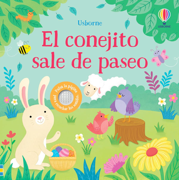 El conejito sale de paseo