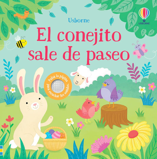 El conejito sale de paseo