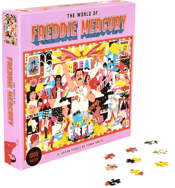 Puzzle The World of Freddie Mercury (1000 piezas)