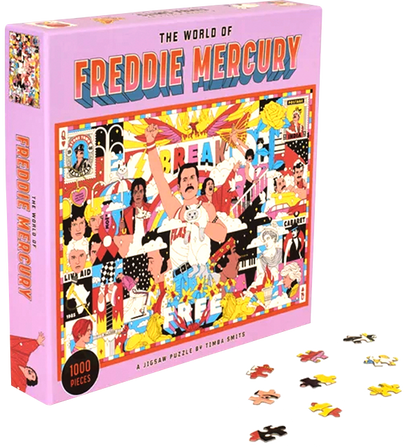 Puzzle The World of Freddie Mercury (1000 piezas)