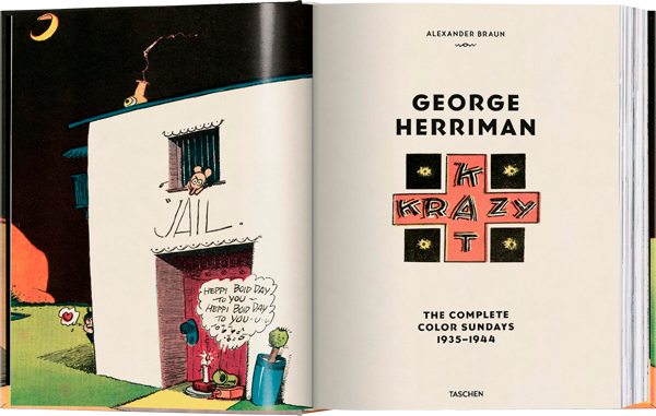 George Herriman. Krazy Kat. The Complete Color Sundays 1935–1944