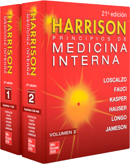 Harrison. Principios de medicina interna 21ª Ed. [2 Tomos]