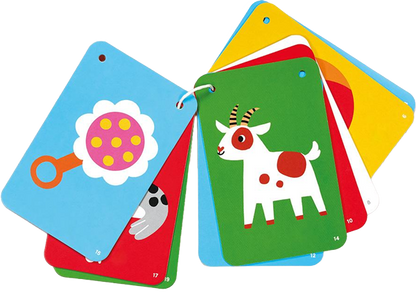 Tarjetas de alto contraste para bebés 6M+, 9M+