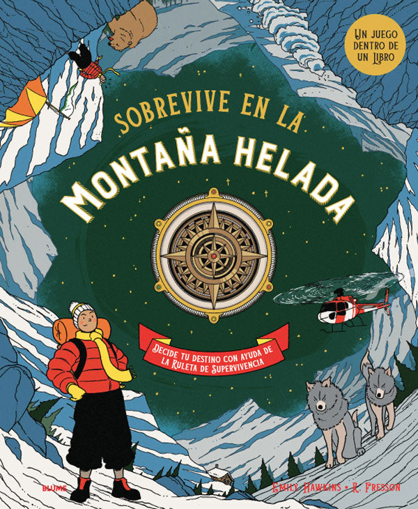 Sobrevive en la montaña helada