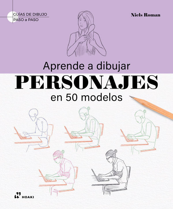 Aprende a dibujar personajes en 50 modelos