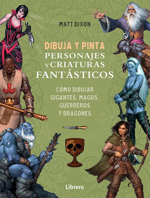 Dibuja y pinta personajes y criaturas fantásticos