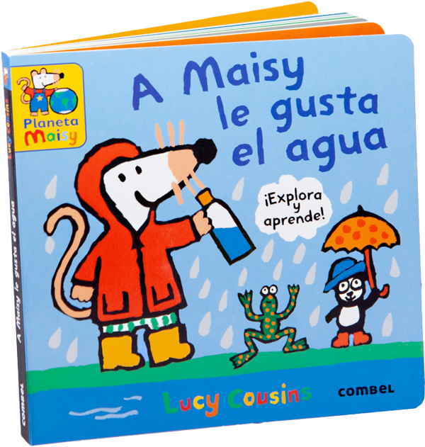 A Maisy le gusta el agua