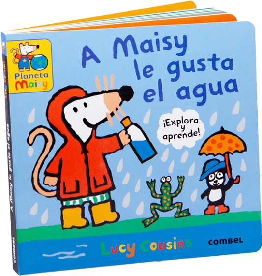 A Maisy le gusta el agua