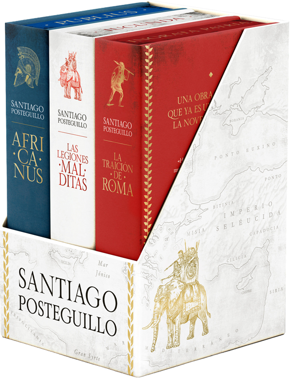Estuche trilogía Africanus