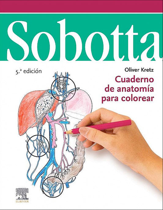 Cuaderno de anatomía para colorear 5ª Ed.