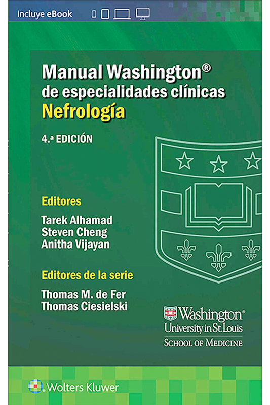 Manual Washington de nefrologia 4ª Ed.