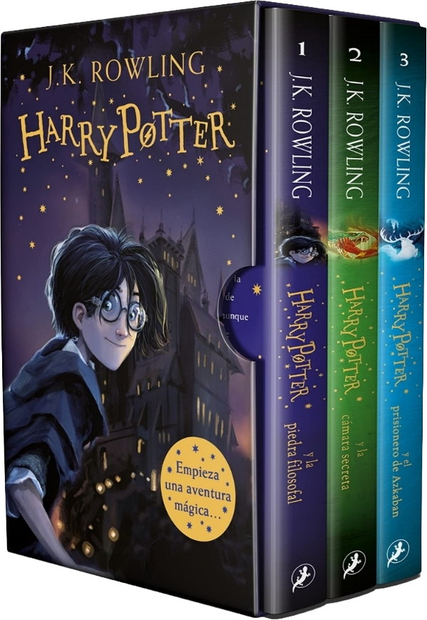 Harry Potter [Estuche con las tres primeras novelas]