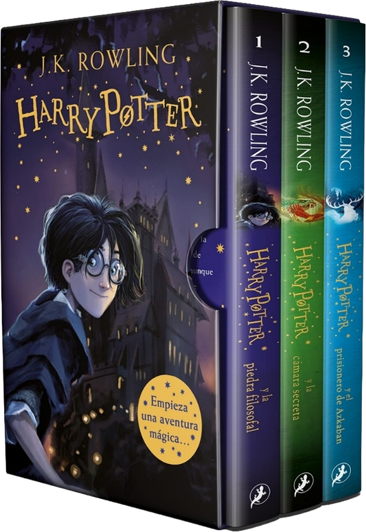 Harry Potter [Estuche con las tres primeras novelas]