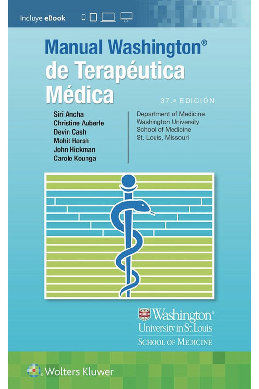 Manual Washington de terapéutica médica 37ª Ed.