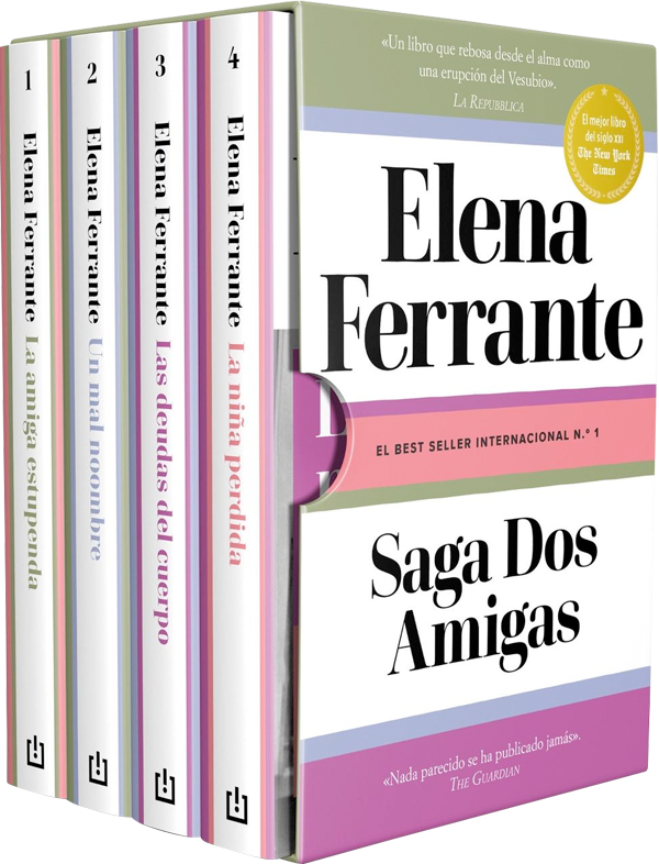 Estuche saga dos amigas