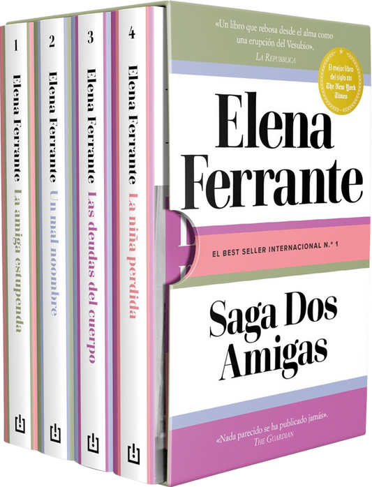 Estuche saga dos amigas