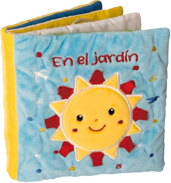 Libro tela los amigos del sol - En el jardín