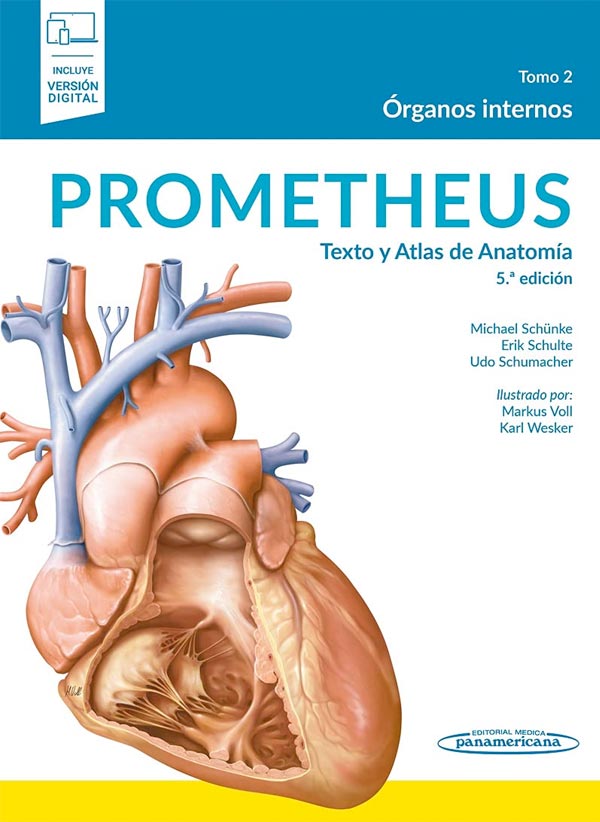 Prometheus. Texto y atlas de anatomía 5ª Ed. Tomo 2: Organos internos