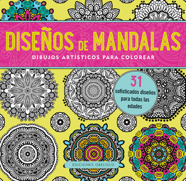 Diseños de mandalas. Dibujos artísticos para colorear