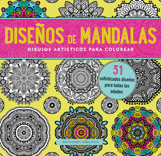 Diseños de mandalas. Dibujos artísticos para colorear